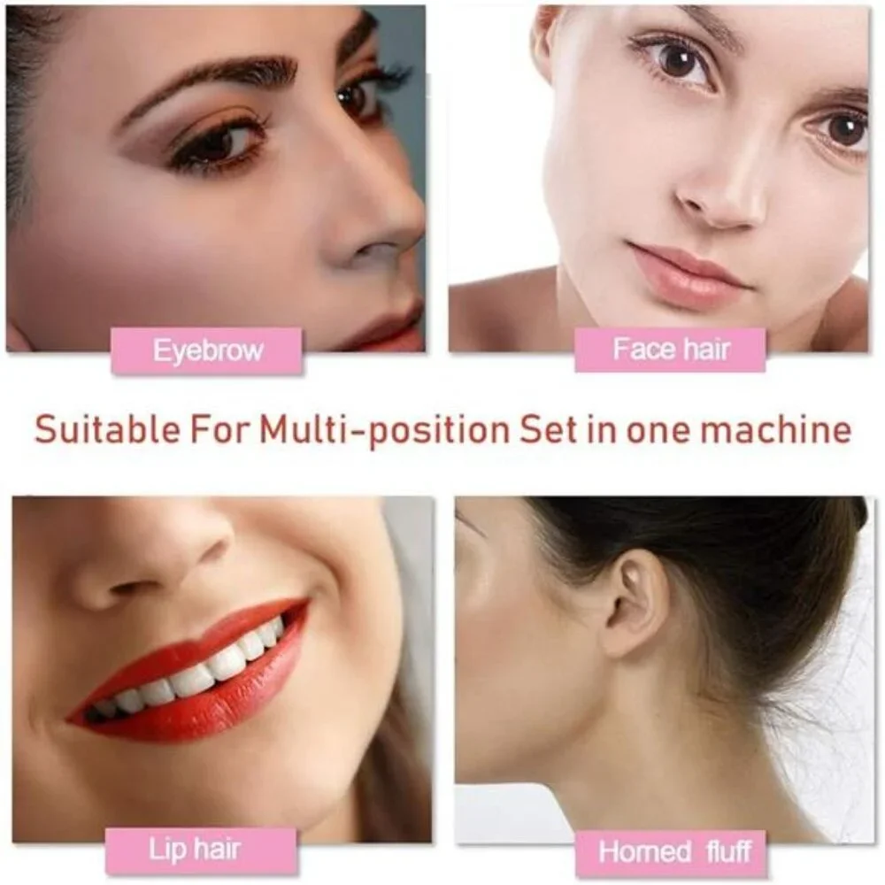 Eyebrow Hair Remover, SiKii Painless-Precision Eyebrow Trimmer Brows Epilator